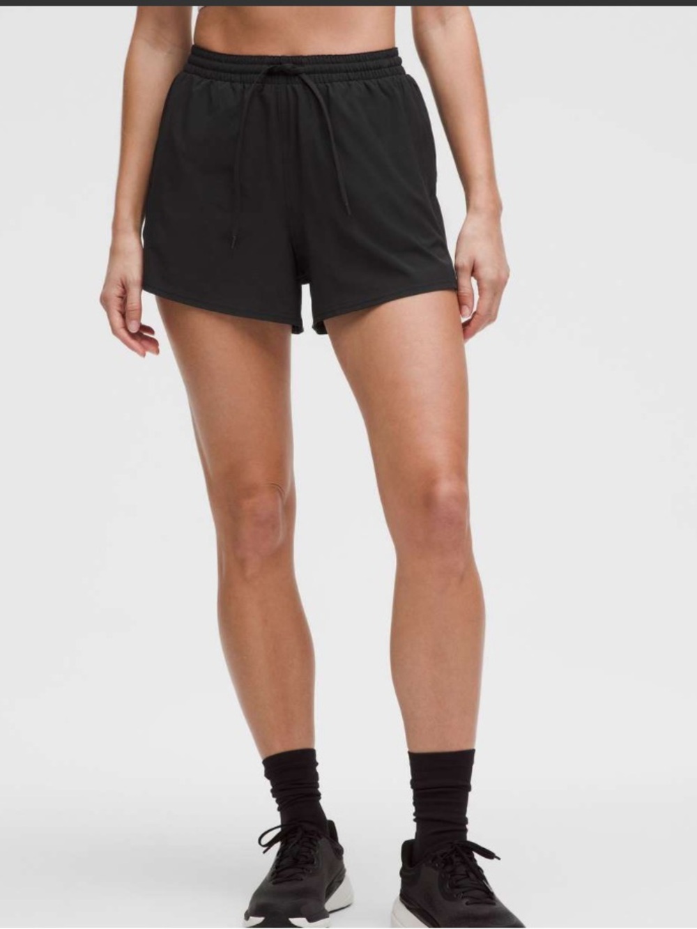 Women’s Lululemon Pace Rival High-Rise Short | Black | Size 4